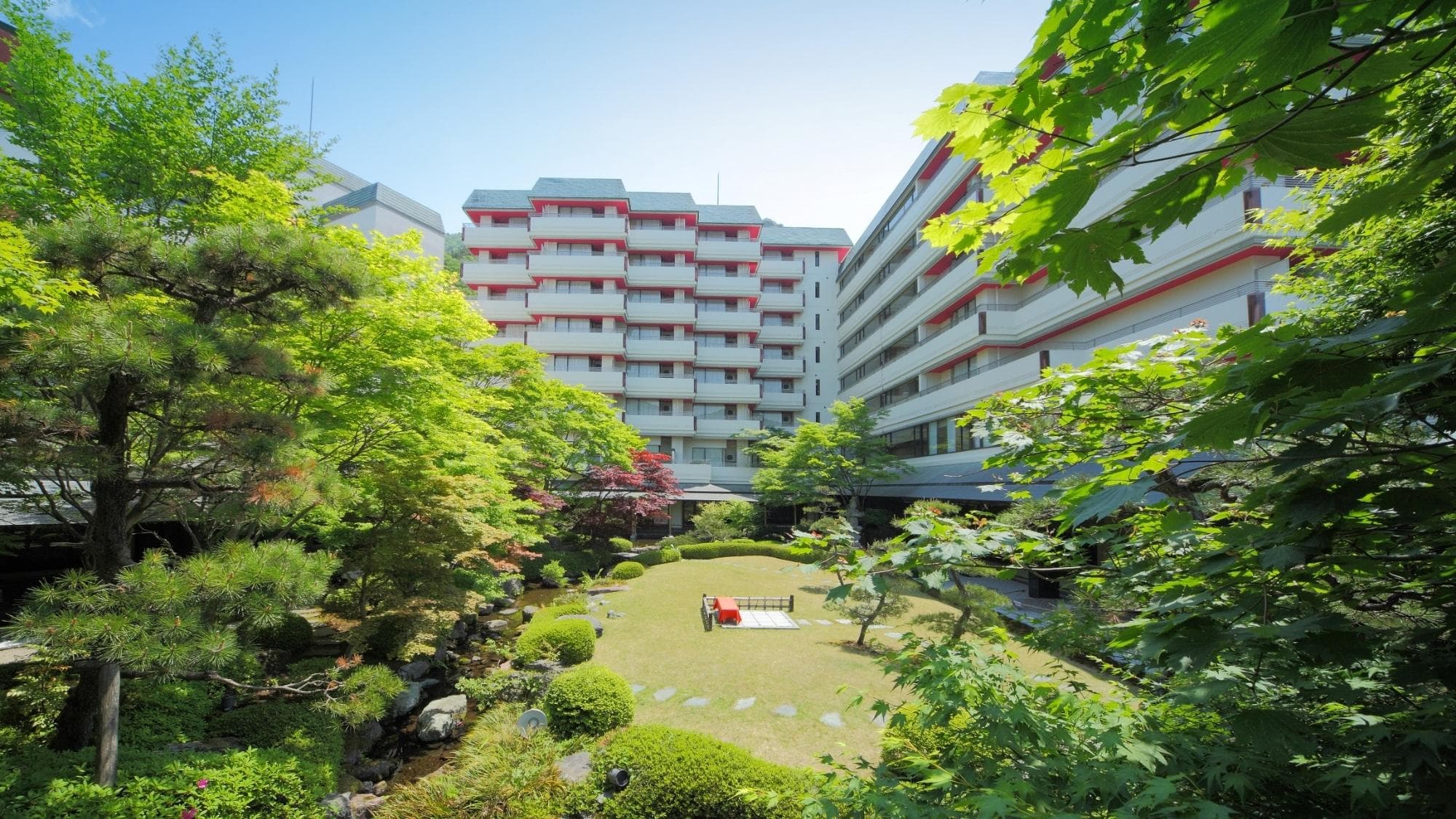 鬼怒川温泉　鬼怒川グランドホテル　夢の季（ゆめのとき）の外観（楽天トラベル提供）